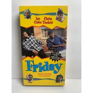 Friday VHS Movie 1995 Comedy Ice Cube Chris Tucker New Line Home Video